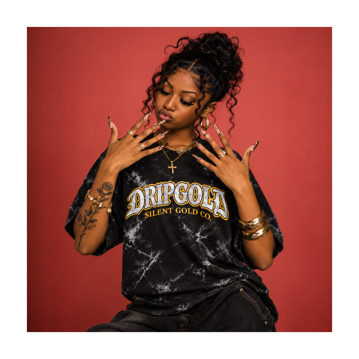 DRIP GOLD CORE - BLACK