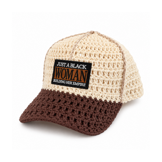 Personnalisable Crochet Baseball Cap - Visière Courbée